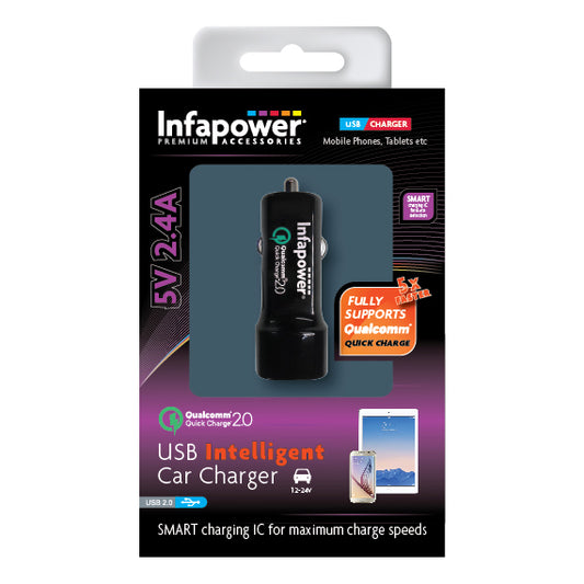 Infapower Car Charger 5v 2.4A
