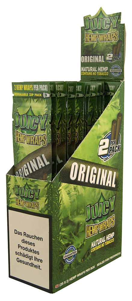 Juicy Hemp Wraps Original 25 Pk