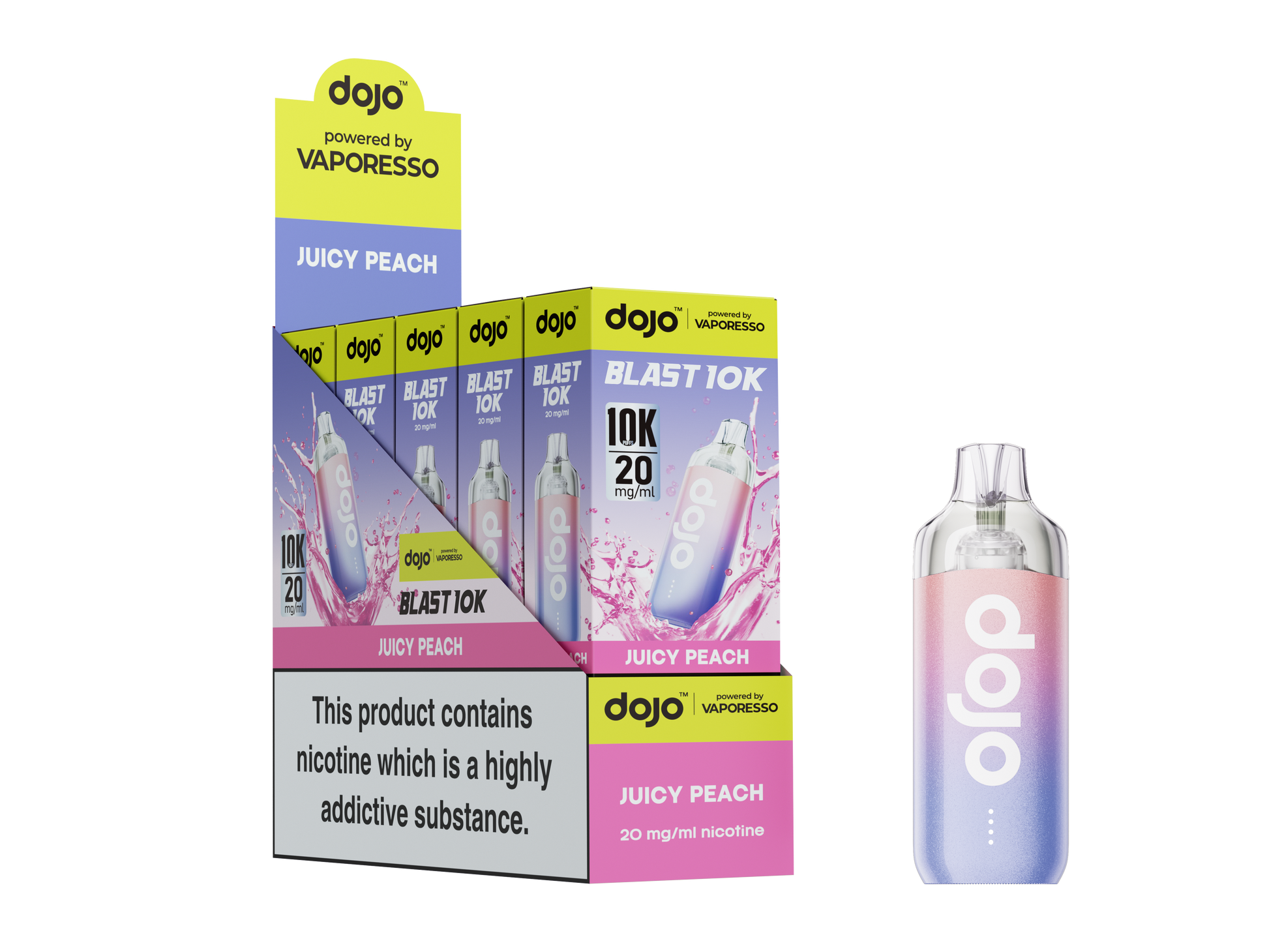 Dojo Blast 10K Kit 5 Pcs Juicy Peach