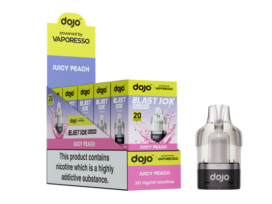Dojo Blast 10K Pod Juicy Peach