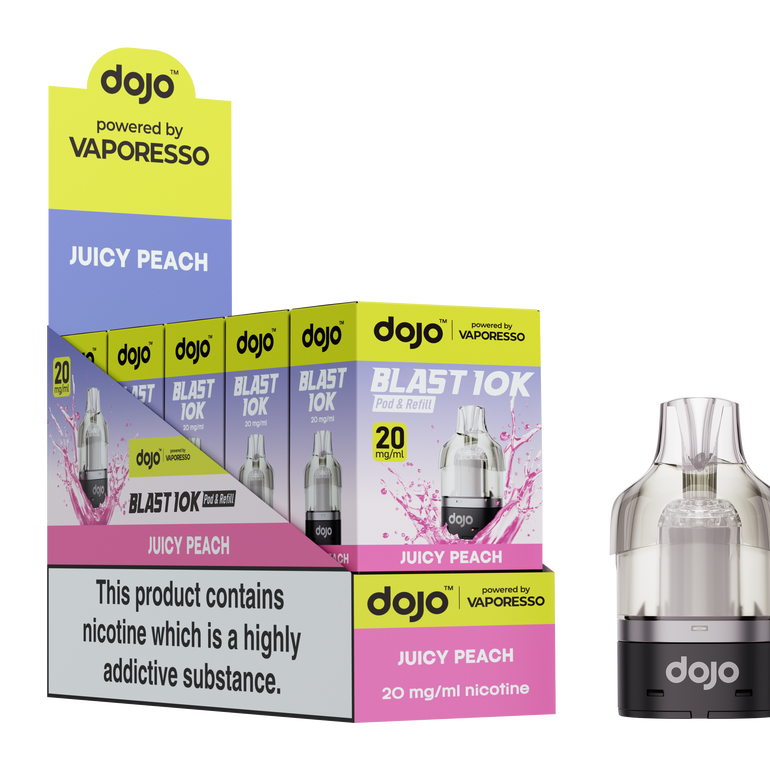 Dojo Blast 10K Pod Juicy Peach