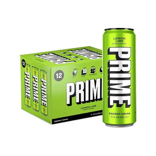 Prime 355ml x 12 Cans Lemon Lime