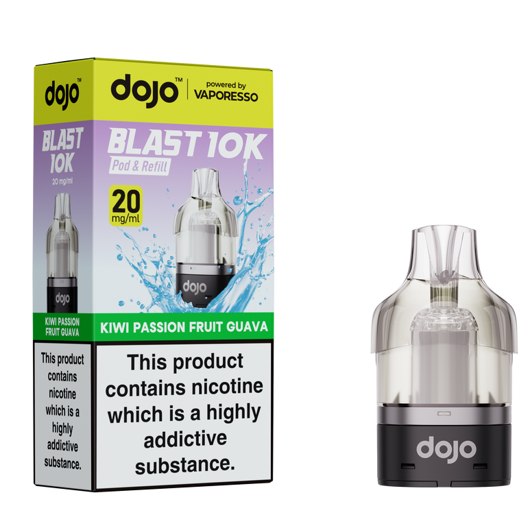 Dojo Blast 10K Pod Kiwi Passion Fruit Guava
