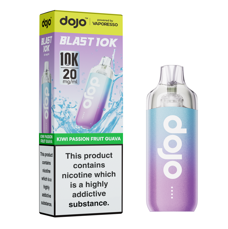 Dojo Blast 10K Kit 5 Pcs Kiwi Pasion Fruit Guava