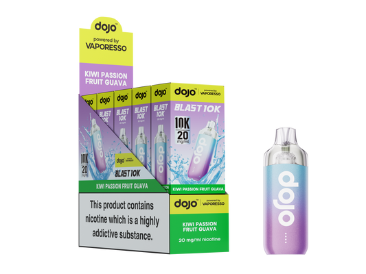 Dojo Blast 10K Kit 5 Pcs Kiwi Pasion Fruit Guava
