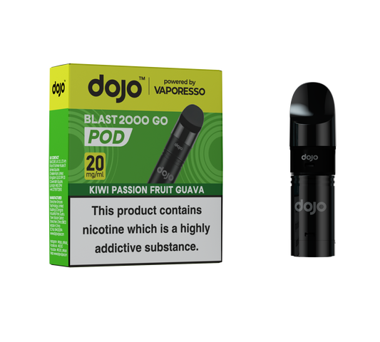 Dojo Blast 2K Go Pod 5 Pcs Kiwi Passion Fruit Guava