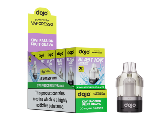 Dojo Blast 10K Pod Kiwi Passion Fruit Guava
