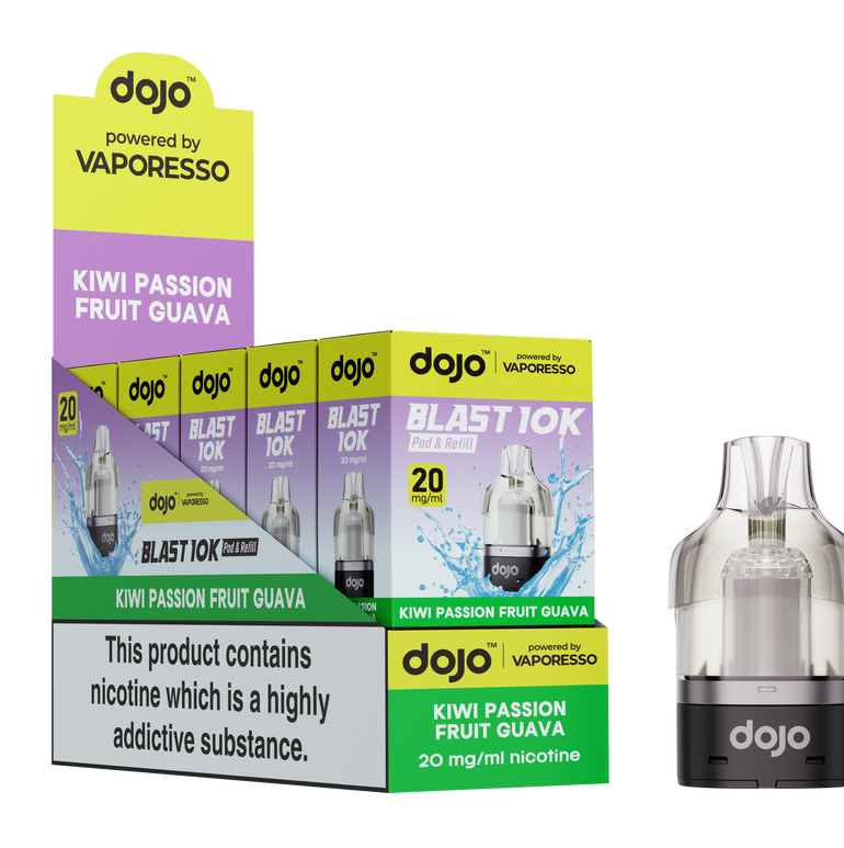 Dojo Blast 10K Pod Kiwi Passion Fruit Guava