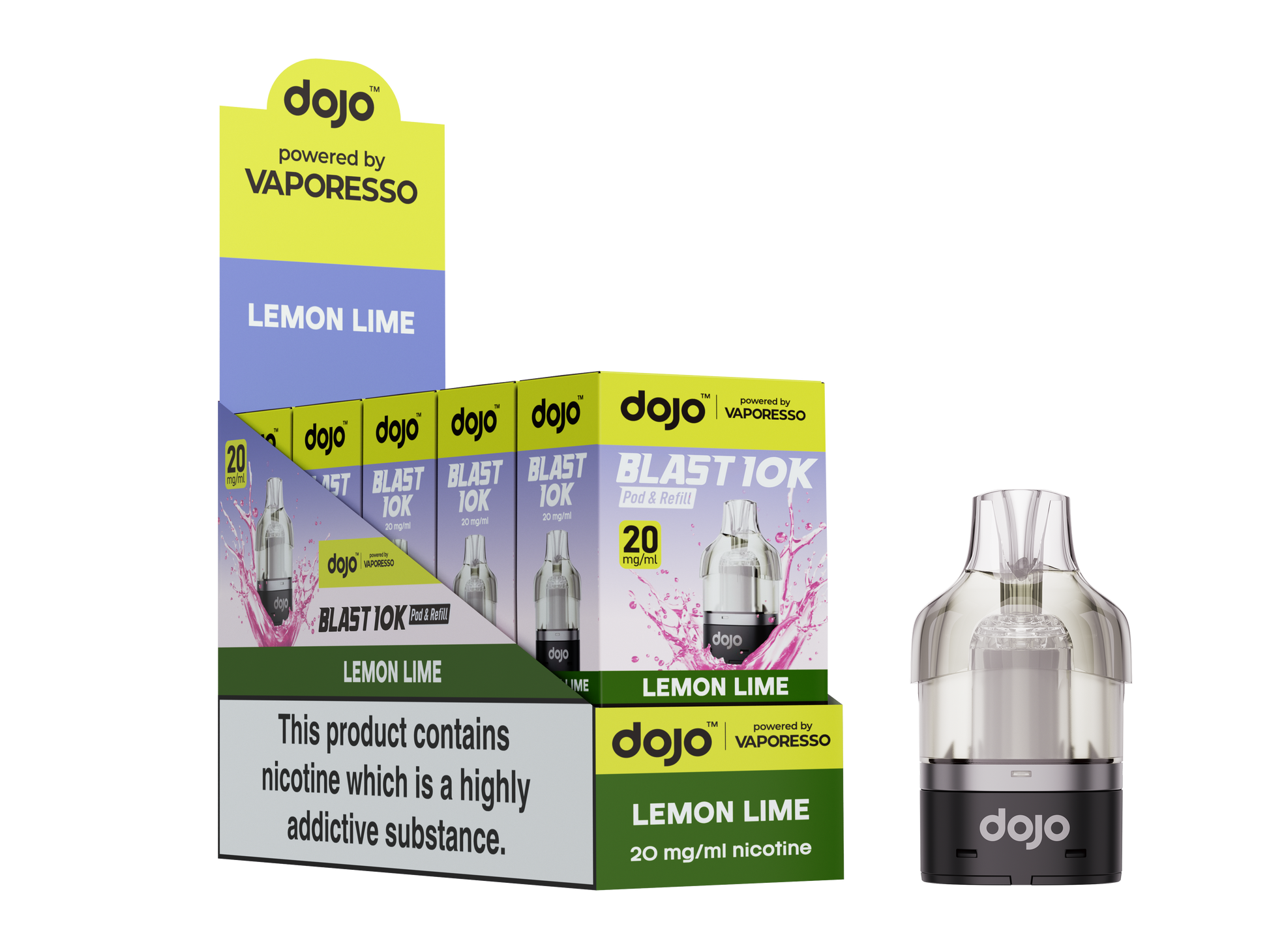 Dojo Blast 10K Pod Lemon Lime