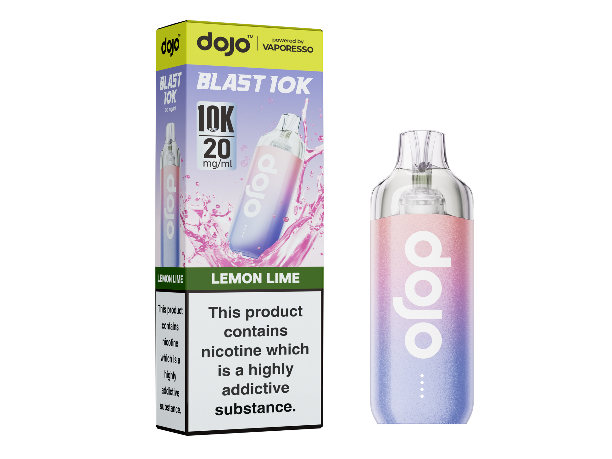 Dojo Blast 10K Kit 5 Pcs Lemon Lime