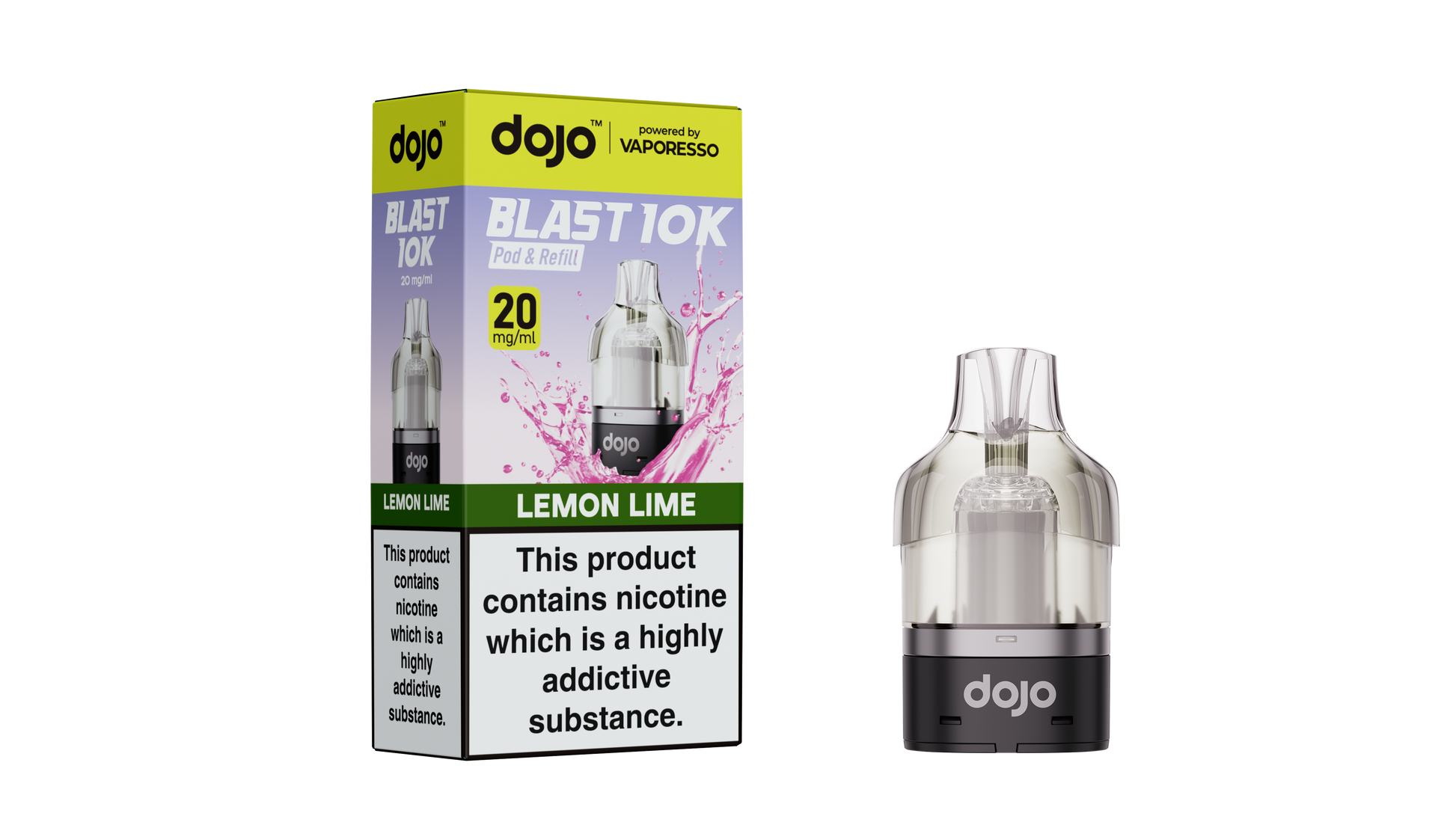 Dojo Blast 10K Pod Lemon Lime