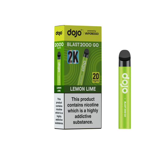 Dojo Blast 2000 Go Lemon Lime 5 Pk