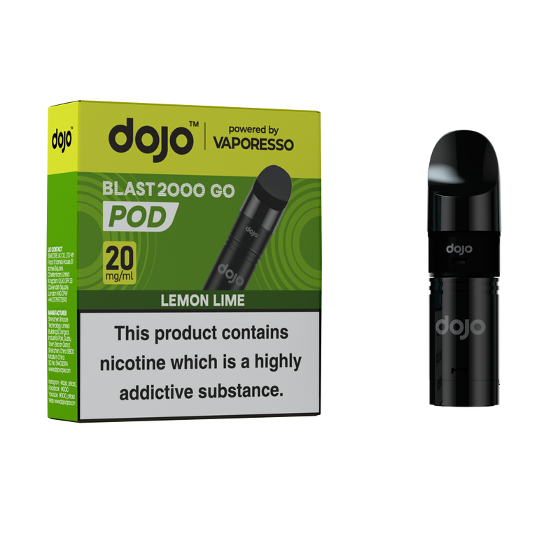 Dojo Blast 2K Go Pod 5 Pcs Lemon Lime