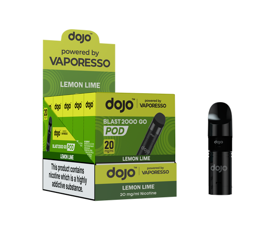 Dojo Blast 2K Go Pod 5 Pcs Lemon Lime