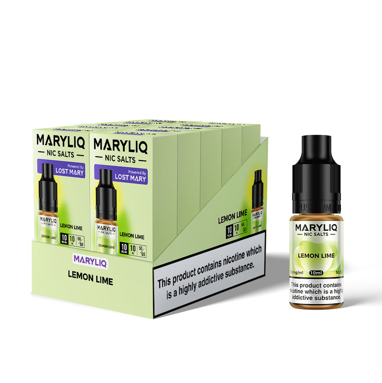 Maryliq Nic Salts 20mg 10 Pk Lemon Lime