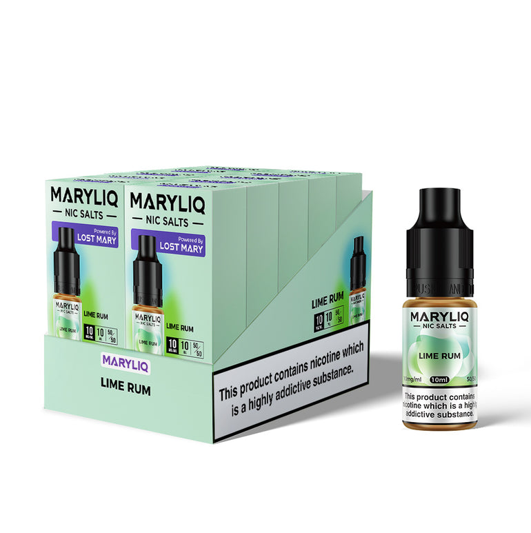 Maryliq Nic Salts 20mg 10 Pk Lime Rum