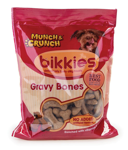 Munch & Crunch Bikkies Gravy Bones 300g