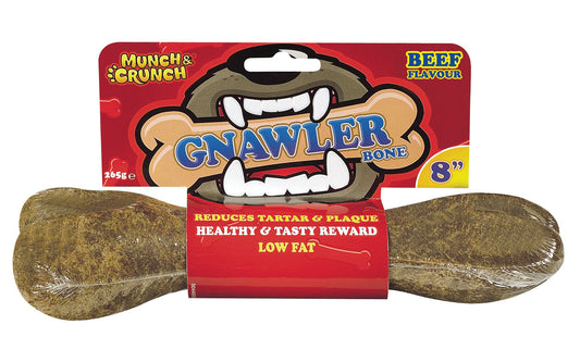 Munch & Crunch Gnawler Beef 8" 12 Pk