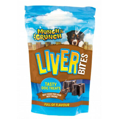Munch & Crunch Liver Bites 125g