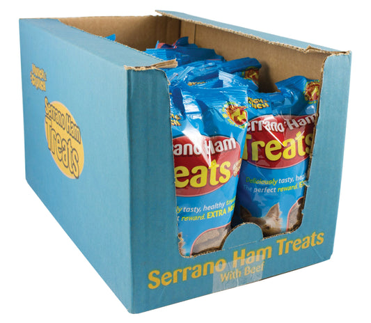 Serrano Ham Treats Beef 175g x 12 Pk