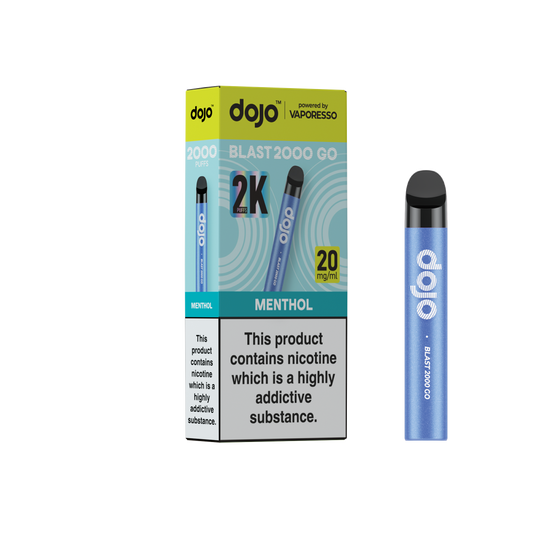 Dojo Blast 2000 Go Menthol 5 Pk