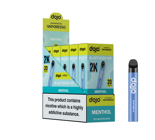 Dojo Blast 2000 Go Menthol 5 Pk