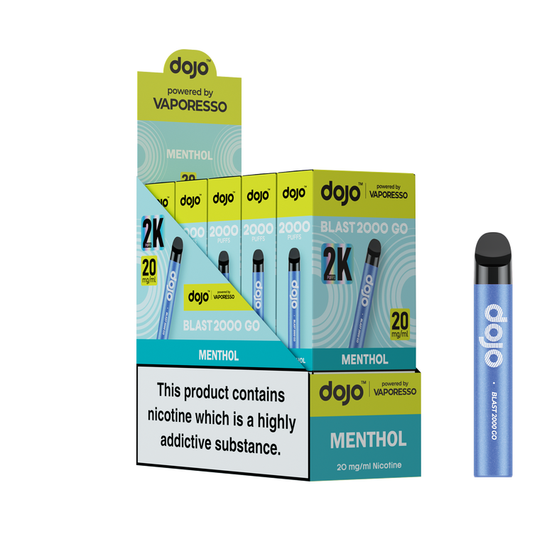 Dojo Blast 2000 Go Menthol 5 Pk
