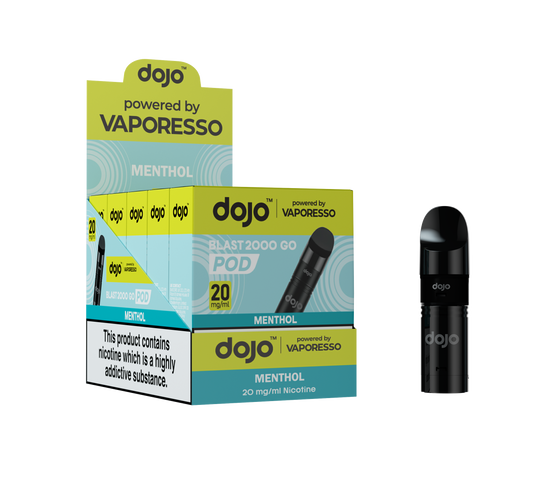 Dojo Blast 2K Go Pod 5 Pcs Menthol