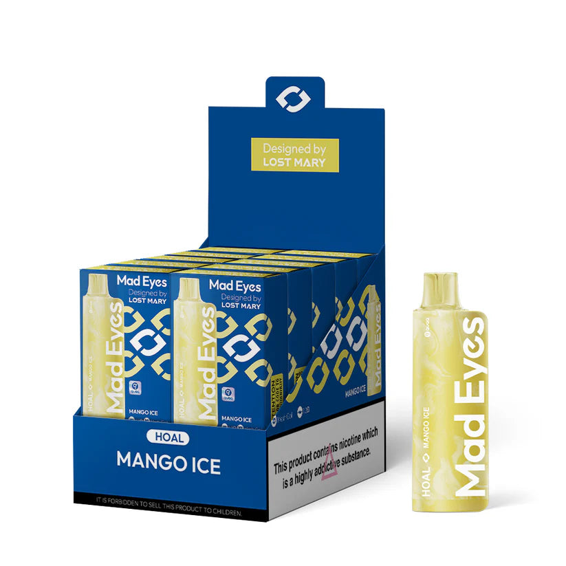 Mad Eyes Mango Ice 10 Pcs