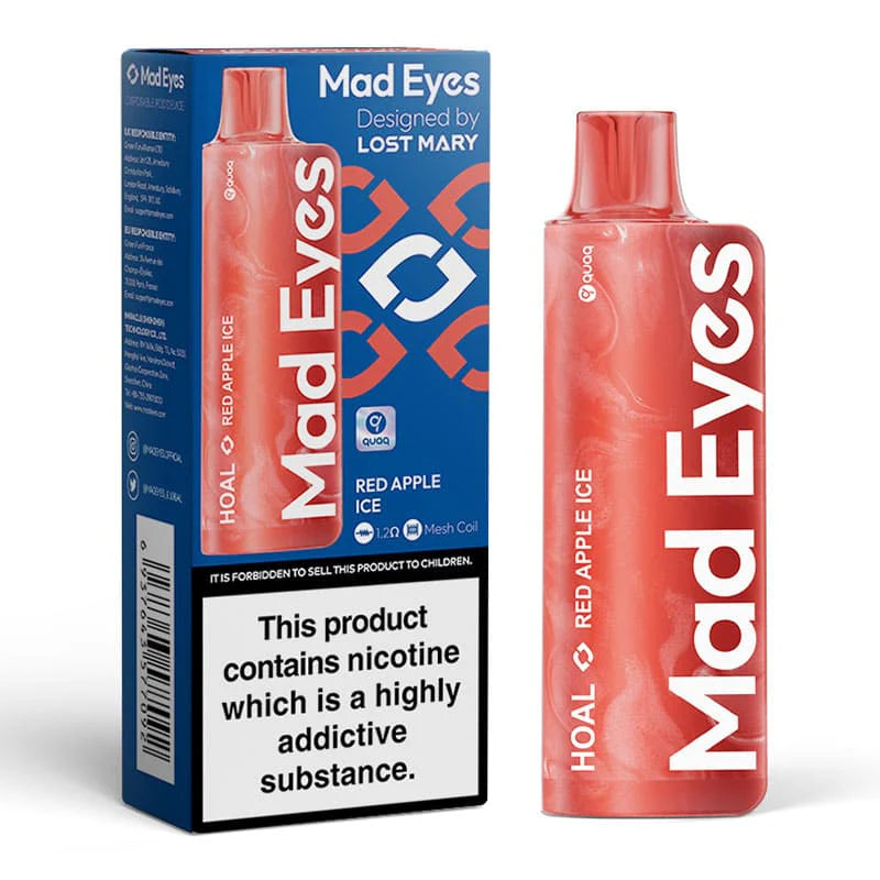 Mad Eyes Red Apple Ice 10 Pcs