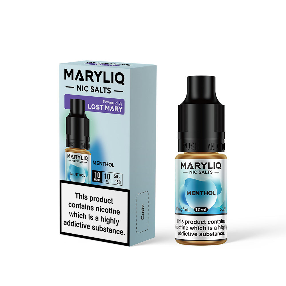 Maryliq Nic Salts 20mg 10 Pk Menthol