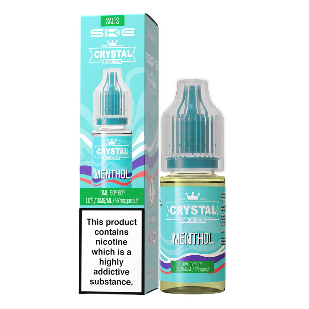 SKE Crystal Nic Salts 20mg 10Pk Menthol