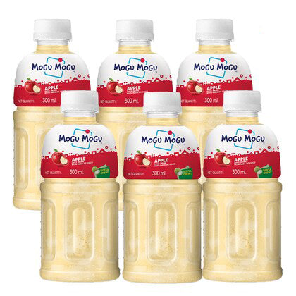 Mogu Mogu Apple 320ml x 6 Bottles