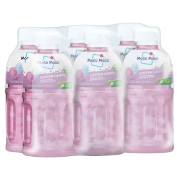 Mogu Mogu Cotton Candy 320ml x 6 Bottles