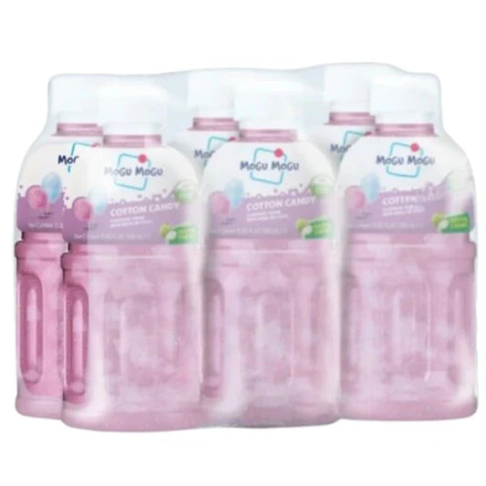 Mogu Mogu Cotton Candy 320ml x 6 Bottles