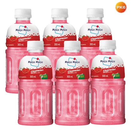 Mogu Mogu Strawberry 320ml x 6 Bottles
