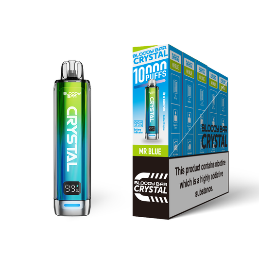 Bloody Bar Crystal 10K Pod Kit 5 Pcs Mr Blue