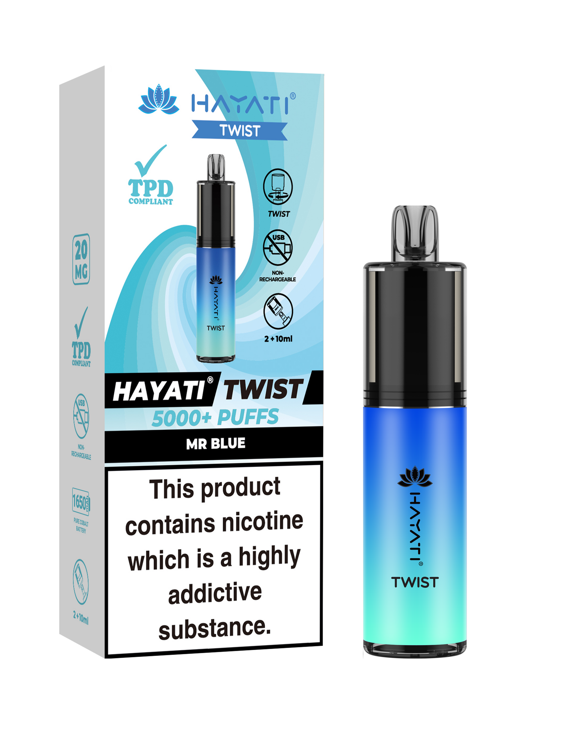 Hayati Twist Mr Blue 5 Pk