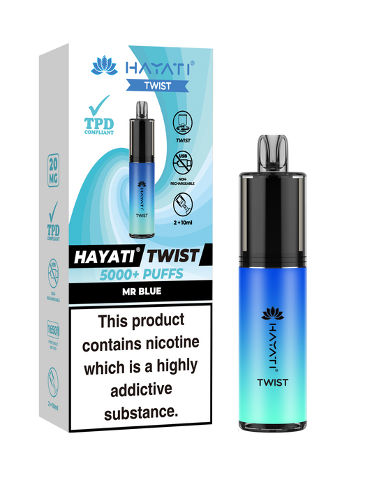 Hayati Twist Mr Blue 5 Pk