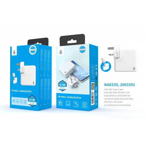 M-TK PD Wall Charger Adapter 61W
