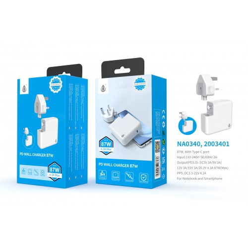 One Plus PD Wall Charger 87W White