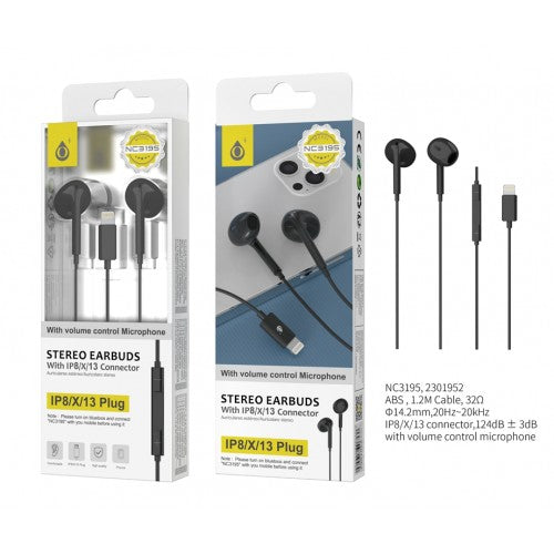 One Plus Iphone Earphone 1.2m Black