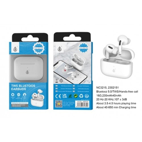 One Plus TWS Bluetooth White