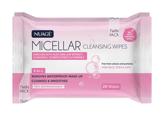 Nuage Micellar Cleansing Wipe Twin x 12