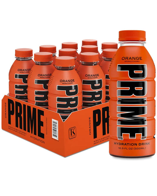 Prime 500ml x 12 Bottles Orange