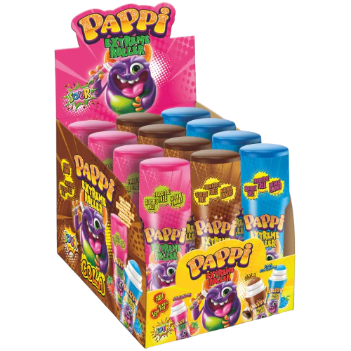 Pappi Extreme Roller Sour 12 x 50ml