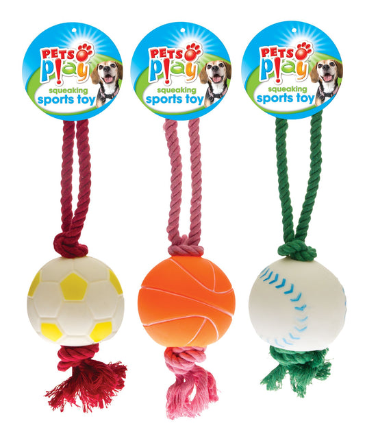 Pets Play Squeaking Sports Toy 12 Pcs