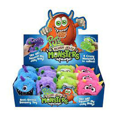 Light Up Squeeze Horn Monster 12 Pcs