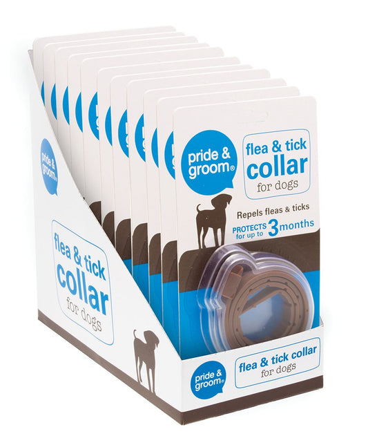 Pride & Groom Collar For Dogs 12 Pk