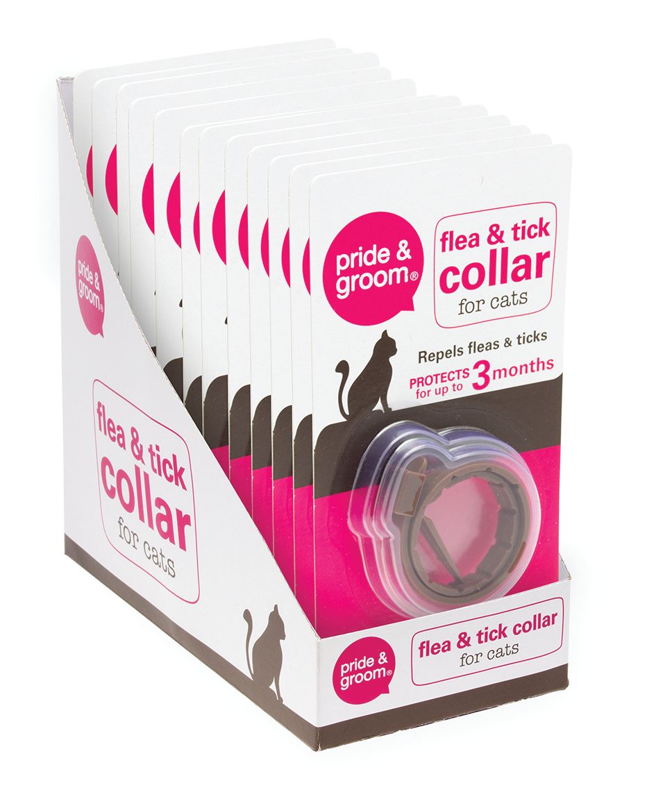 Pride & Groom Collar For Cats 12 Pk